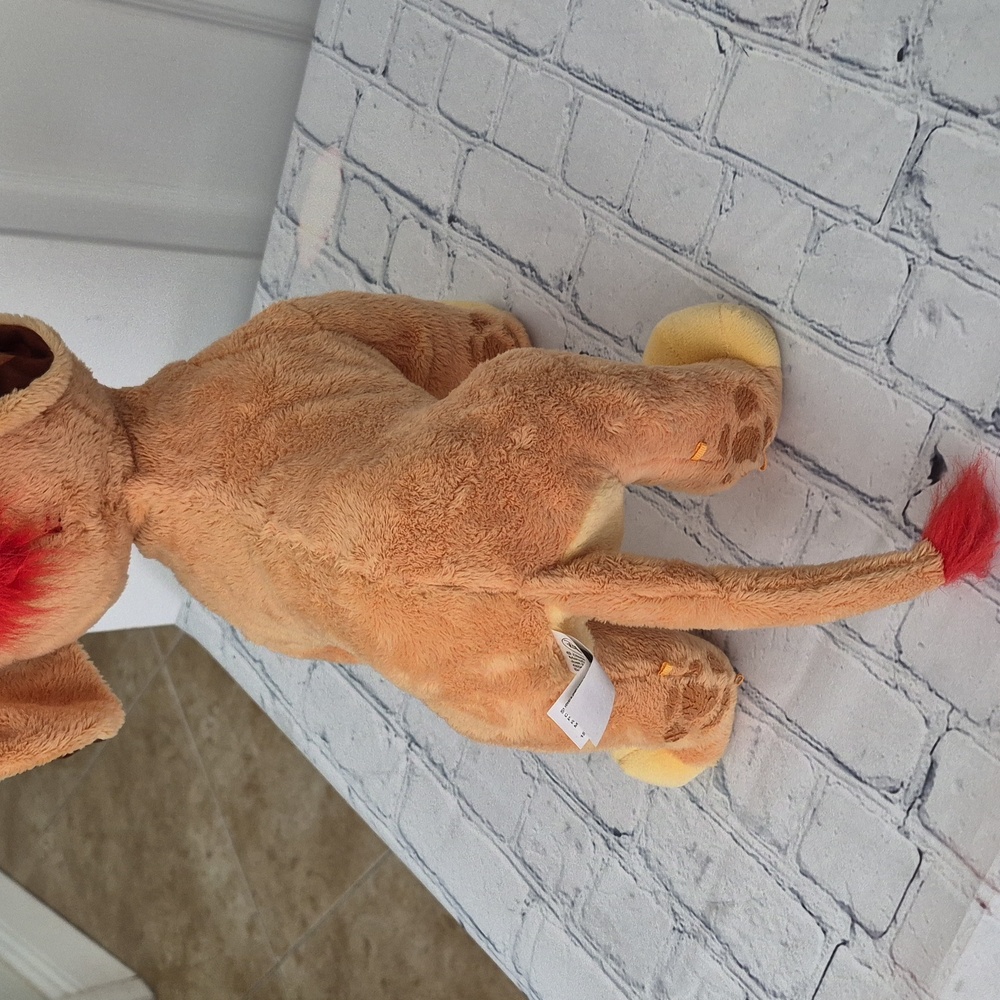 Disney Lion King Talking Plush Toy + 2 Tapes - Picture 5 of 9